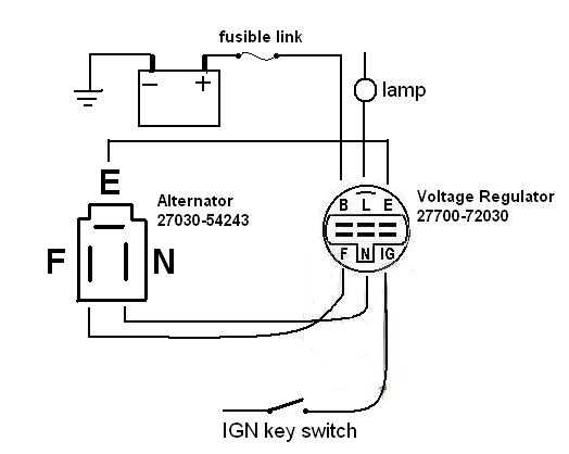 3 wire voltage regulator wiring diagram