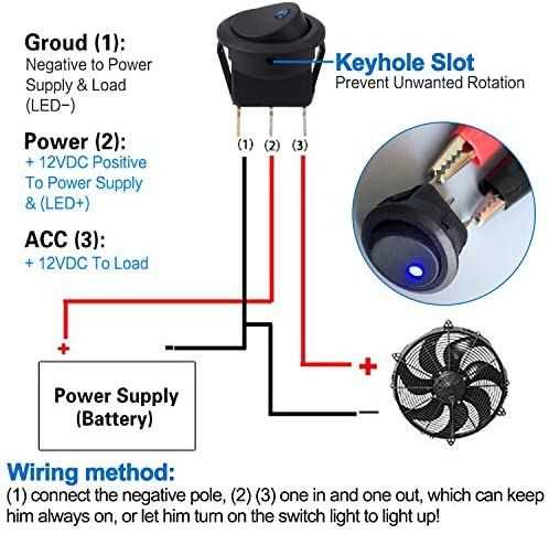 3 prong 12v switch wiring diagram