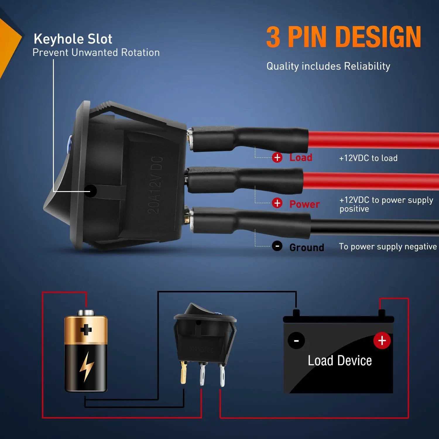 3 prong toggle switch wiring diagram