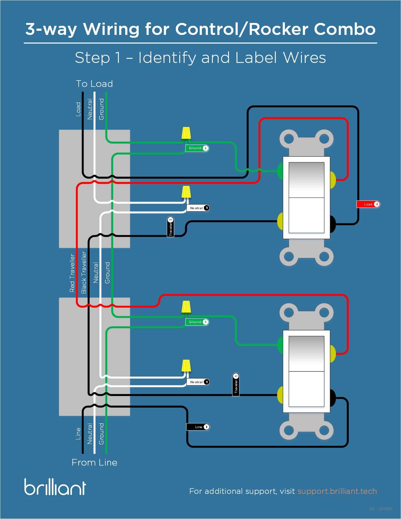 3 way light wiring diagram