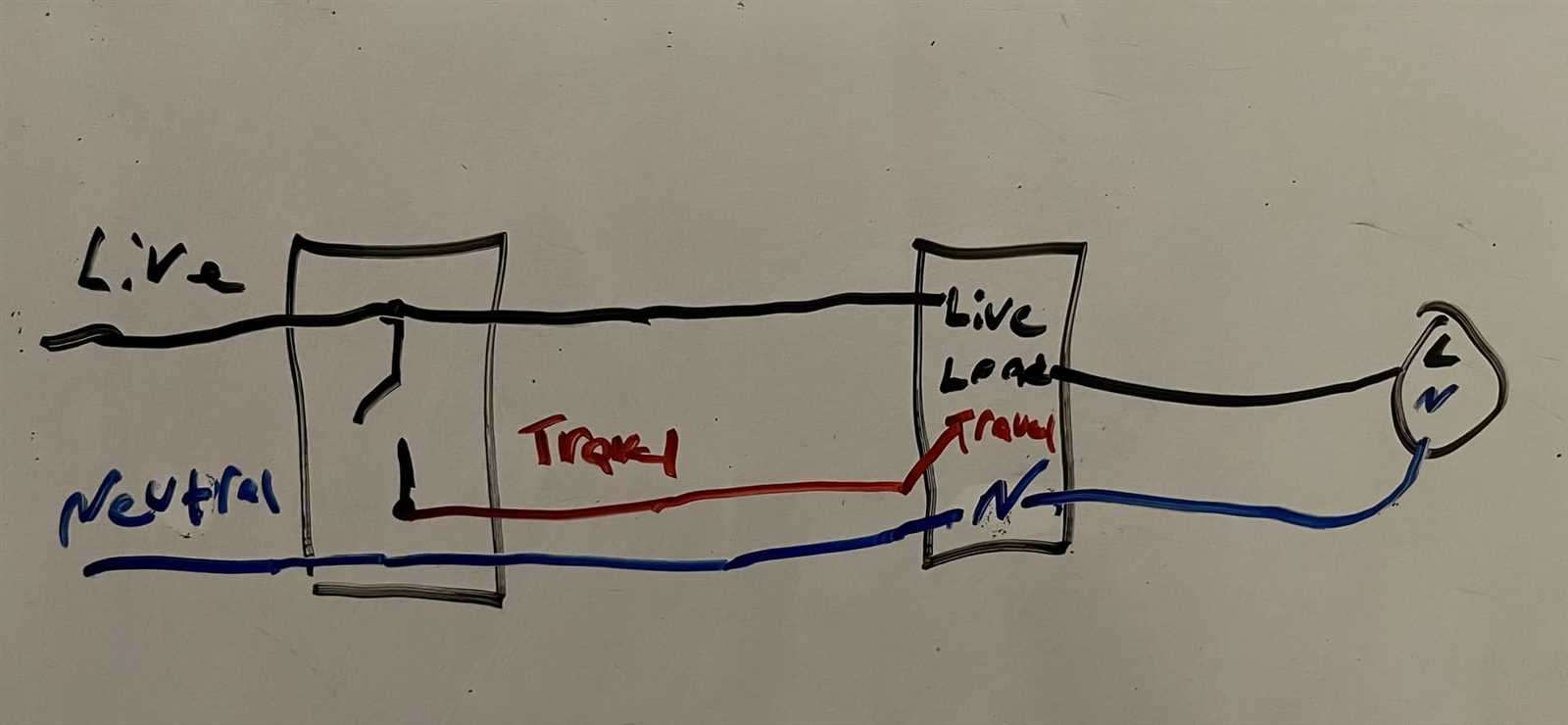 3 way switch wiring diagram power at light