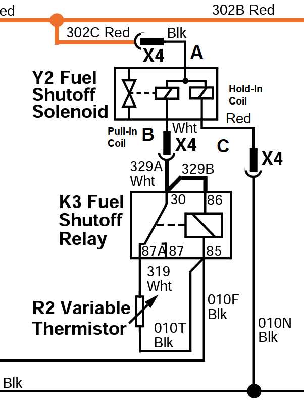 3 wire fuel shut off solenoid wiring diagram