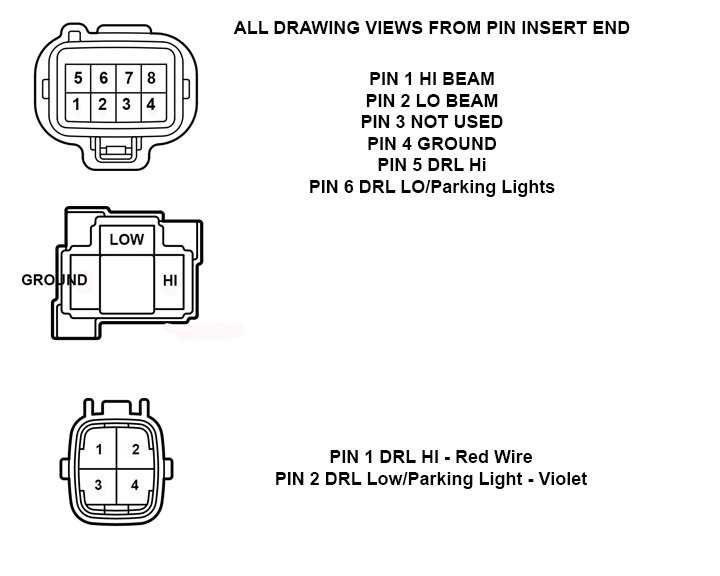 3 wire led headlight wiring diagram