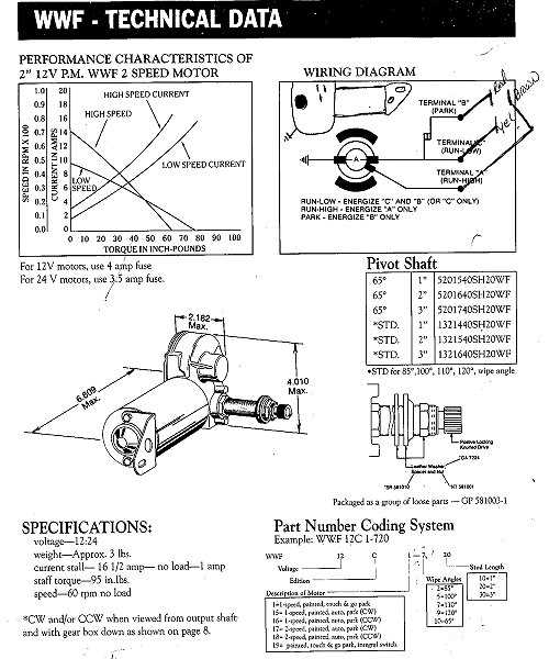 3 wire wiper motor wiring diagram