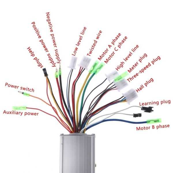 36 volt e bike controller wiring diagram