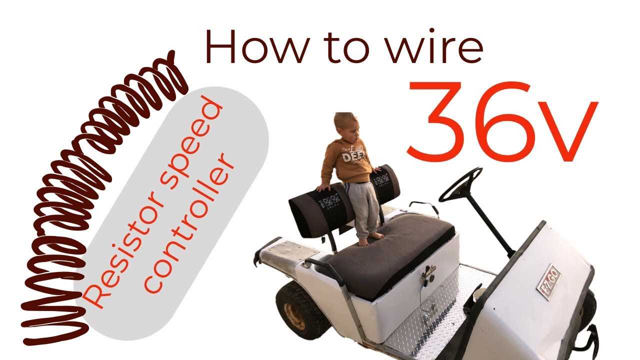 36 volt ez go golf cart wiring diagram