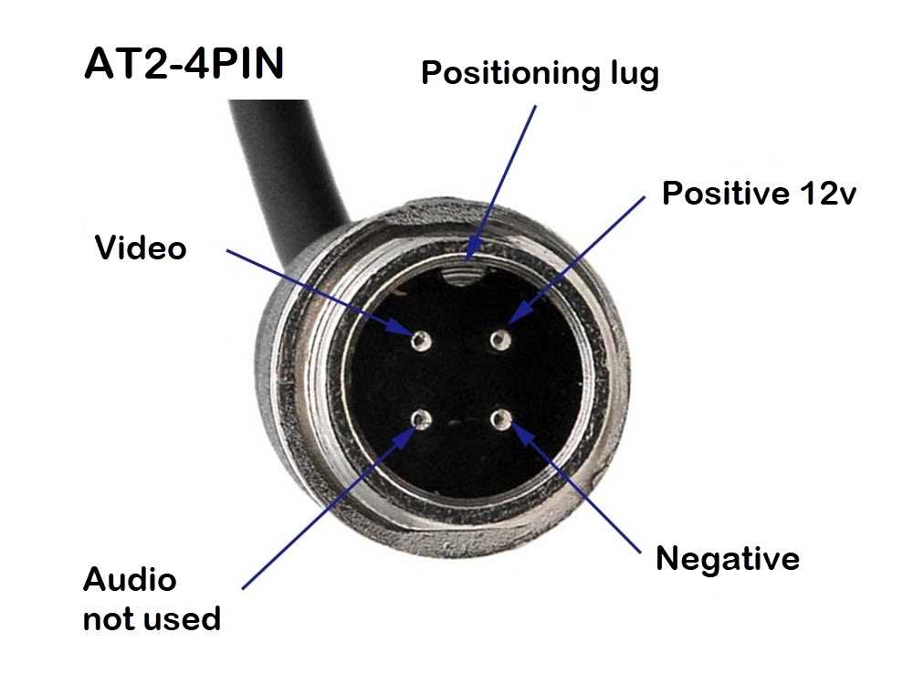 4 pin backup camera wiring diagram