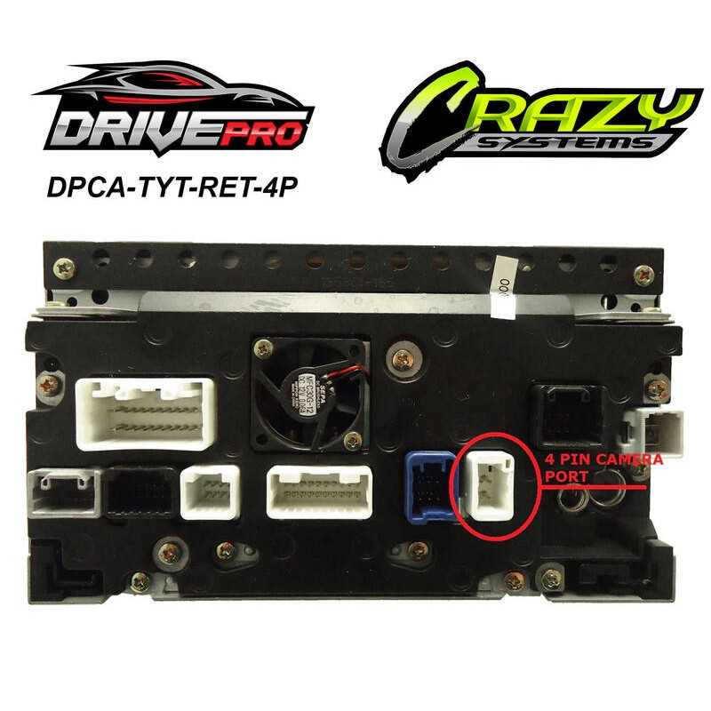 4 pin backup camera wiring diagram