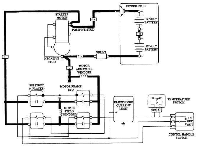 4 solenoid winch wiring diagram