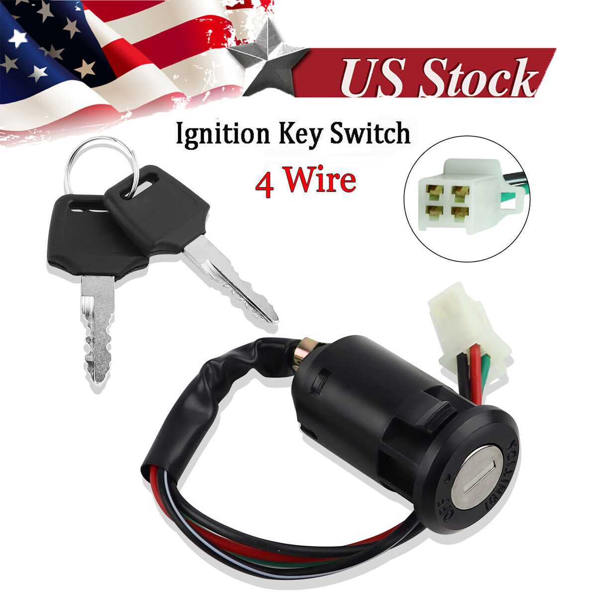 4 wire ignition switch wiring diagram