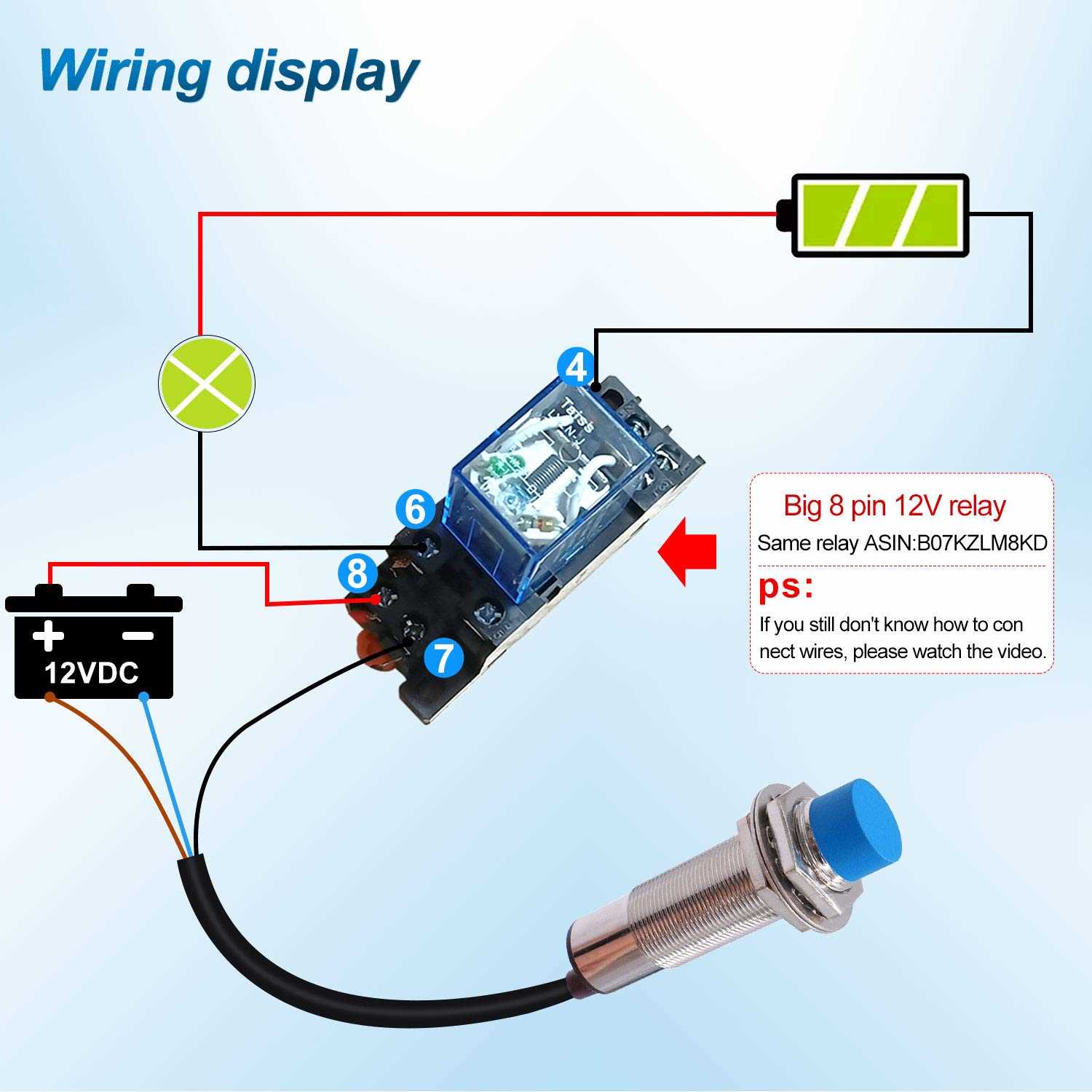 4 wire proximity sensor wiring diagram