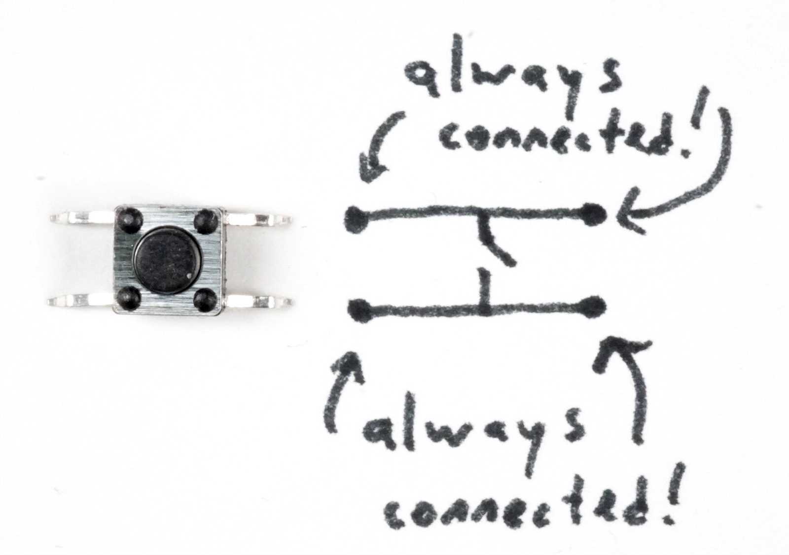 4 pin push button switch wiring diagram