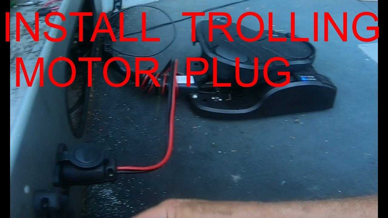 4 prong trolling motor plug wiring diagram