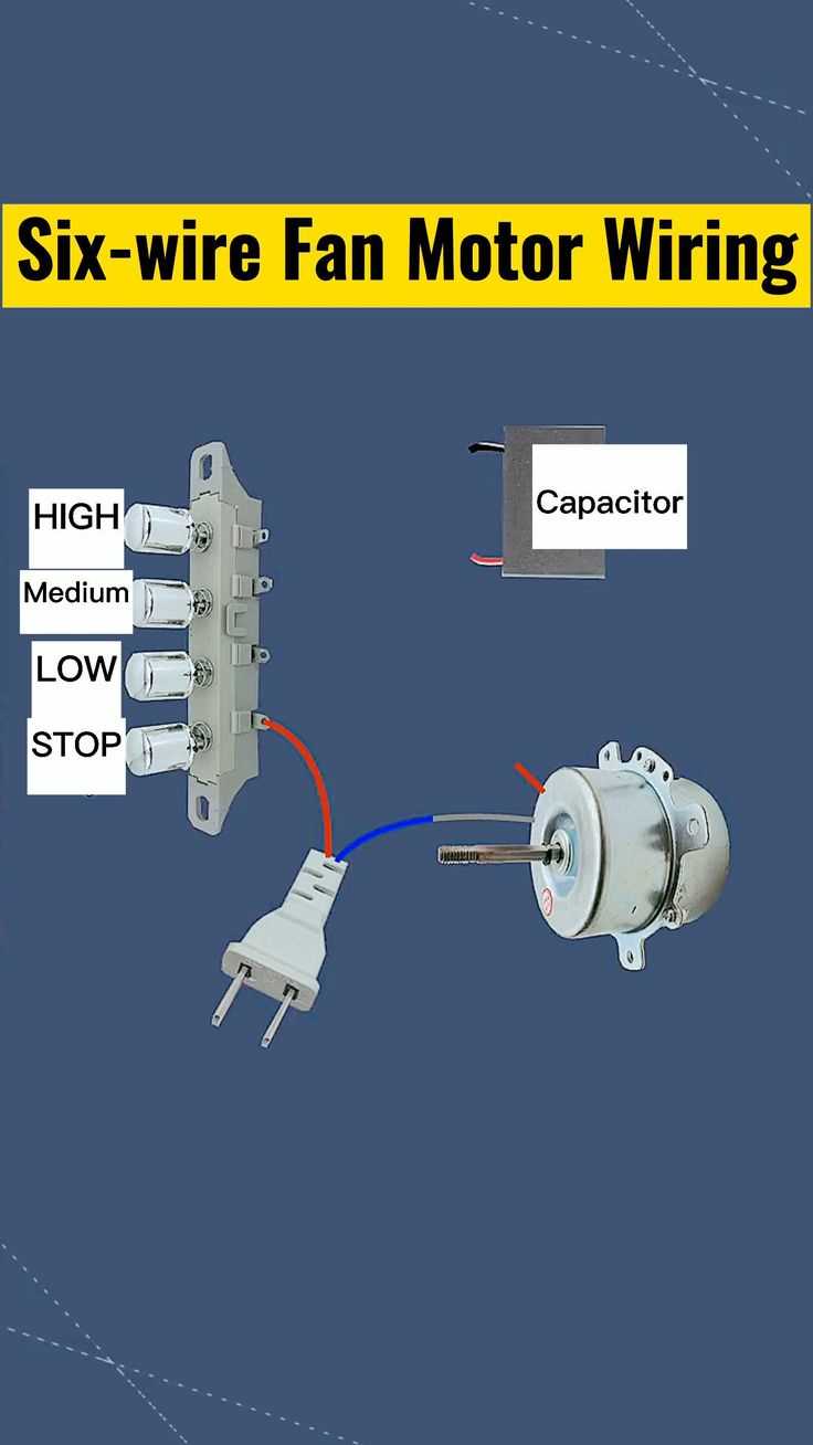 4 wire ac fan motor wiring diagram