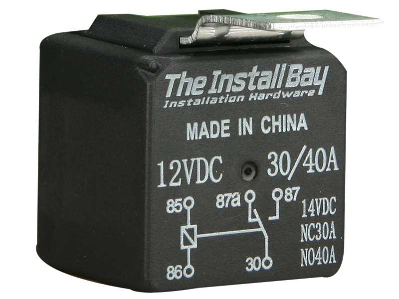 40 amp relay wiring diagram