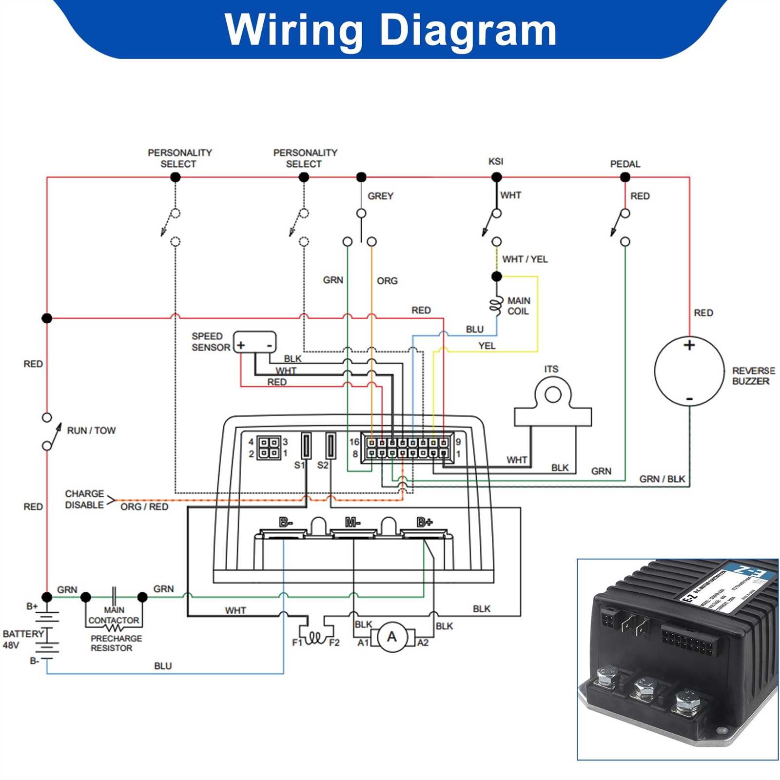 48v curtis controller wiring diagram