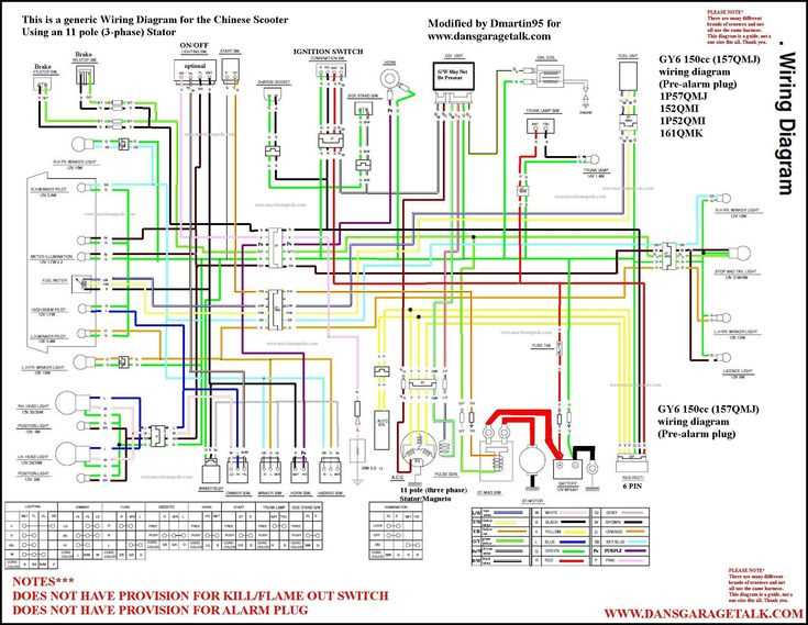 49cc scooter wiring diagram