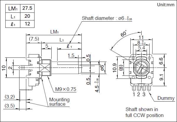 5 pin potentiometer wiring diagram