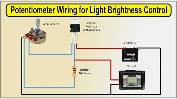 5 pin potentiometer wiring diagram