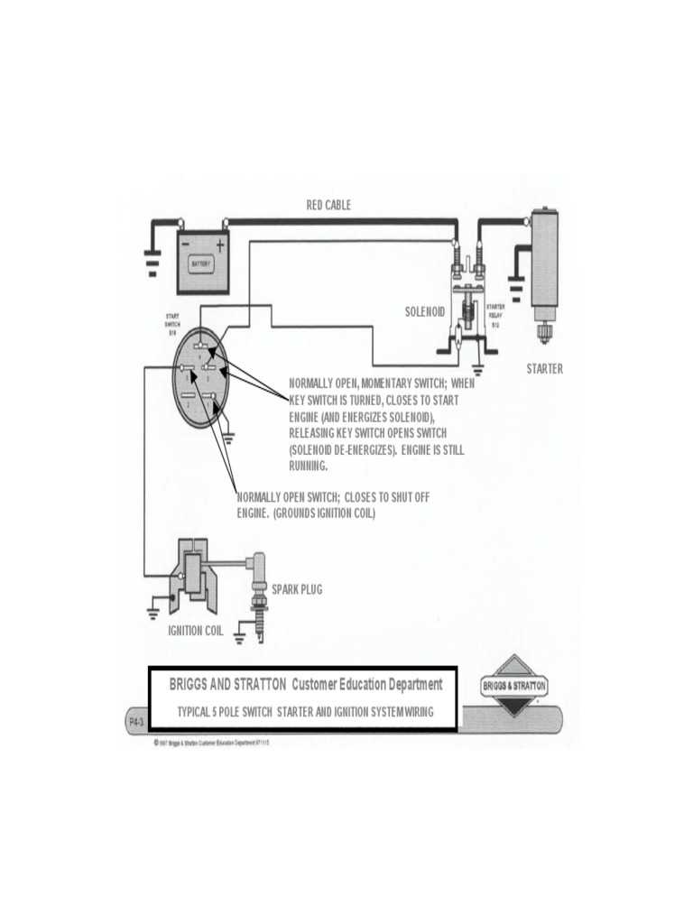 5 prong ignition switch wiring diagram