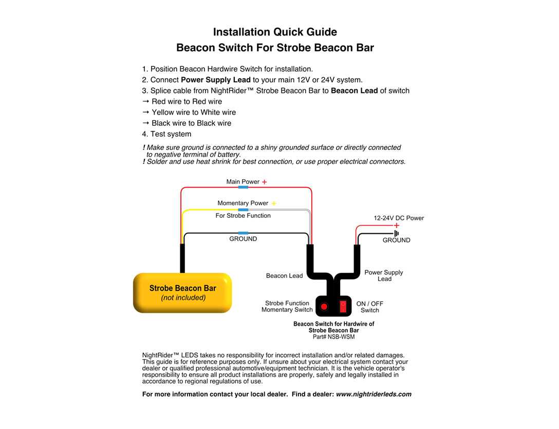 5 wire strobe light wiring diagram