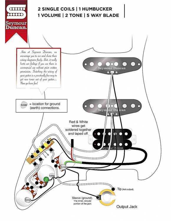 5 way strat switch wiring diagram