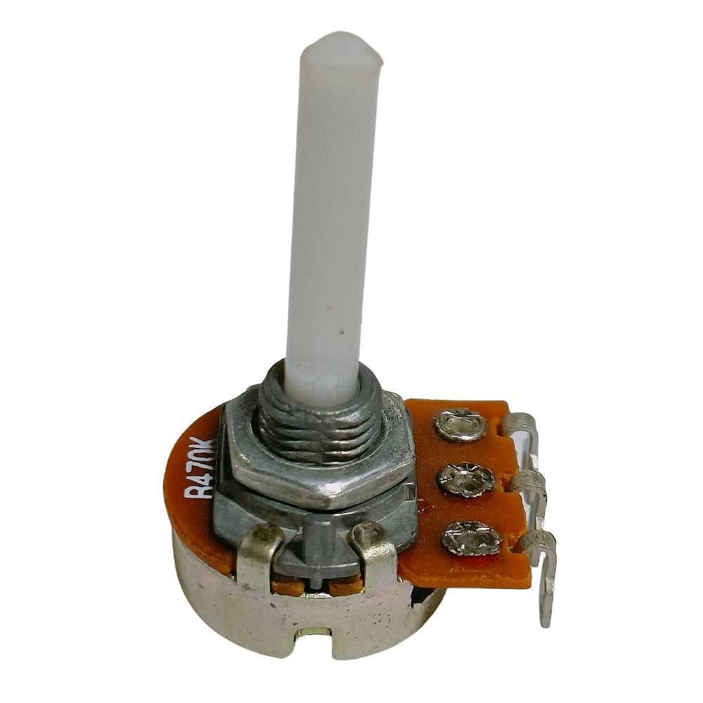 500k resistor on potentiometer wiring diagram