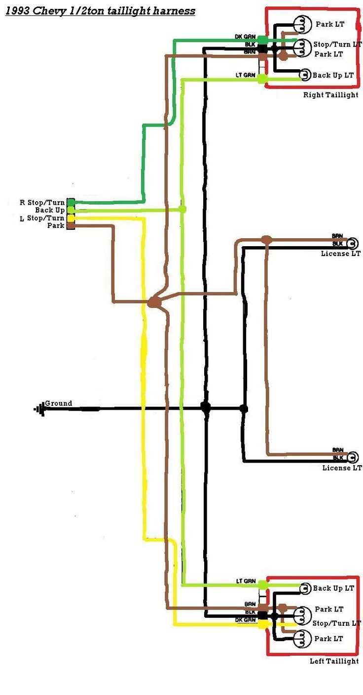 55 chevy headlight switch wiring diagram