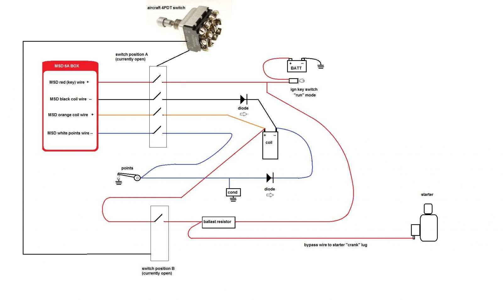 6 volt positive ground wiring diagram