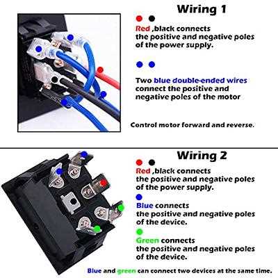 6 prong toggle switch wiring diagram