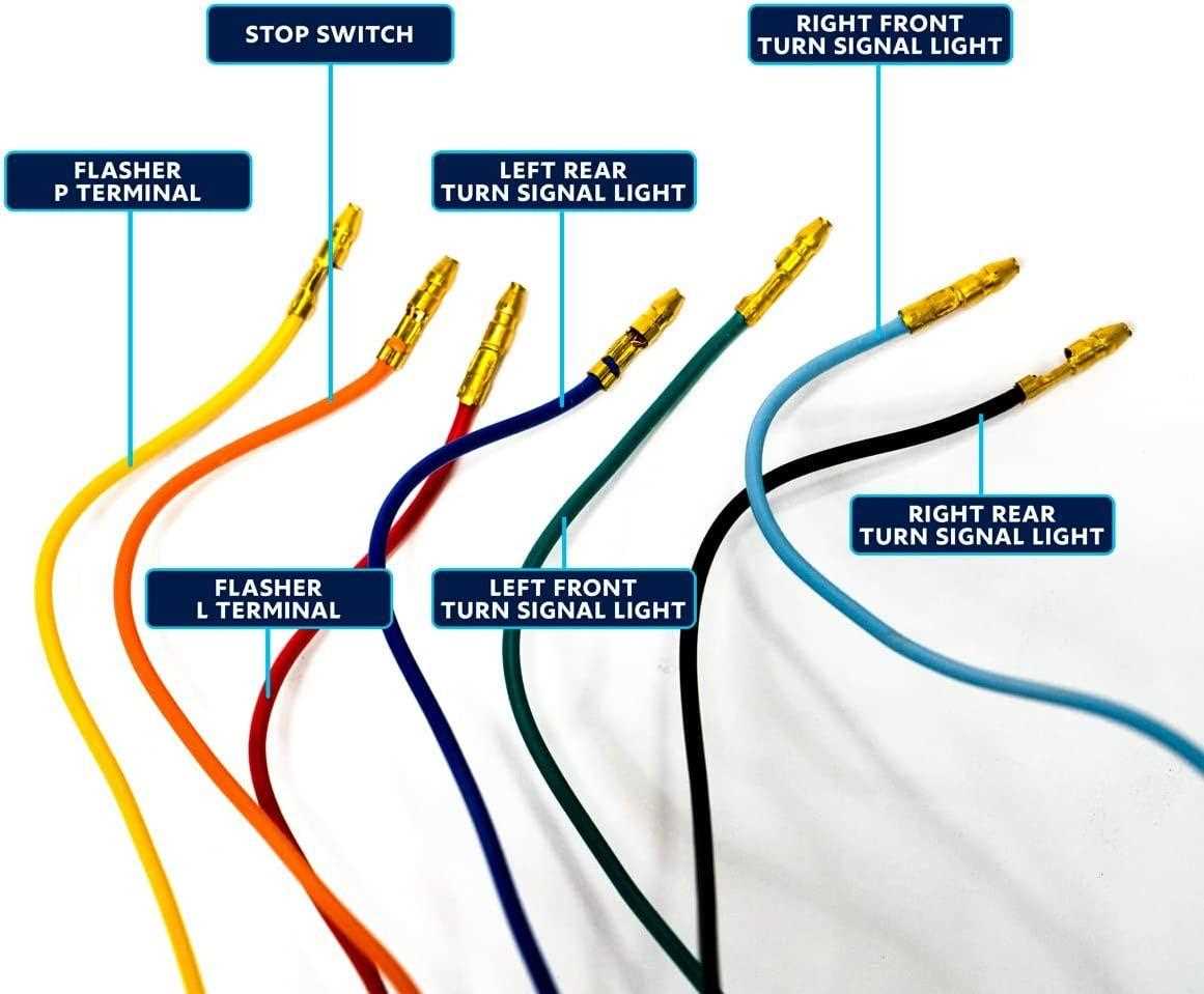 7 wire universal turn signal switch wiring diagram