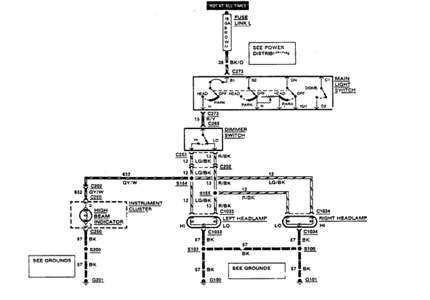 91 ford f150 radio wiring diagram