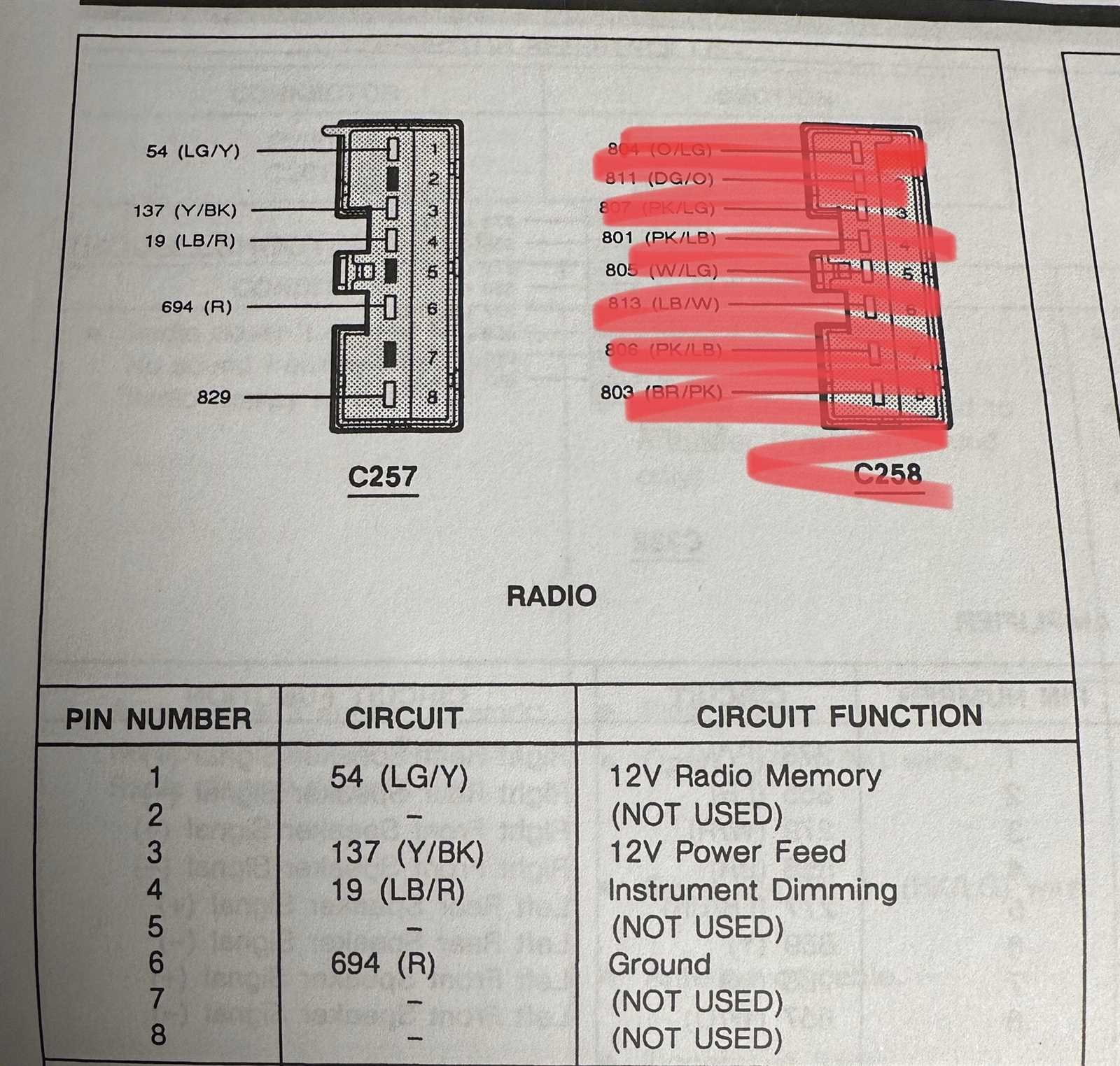 98 ford f150 radio wiring diagram