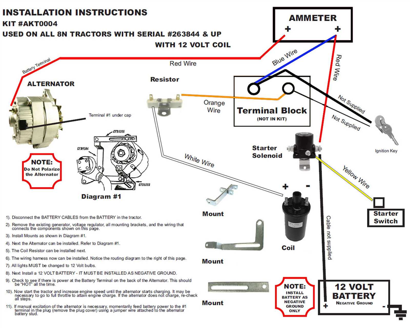 9n ford tractor wiring diagram