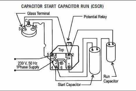 ac compressor relay wiring diagram