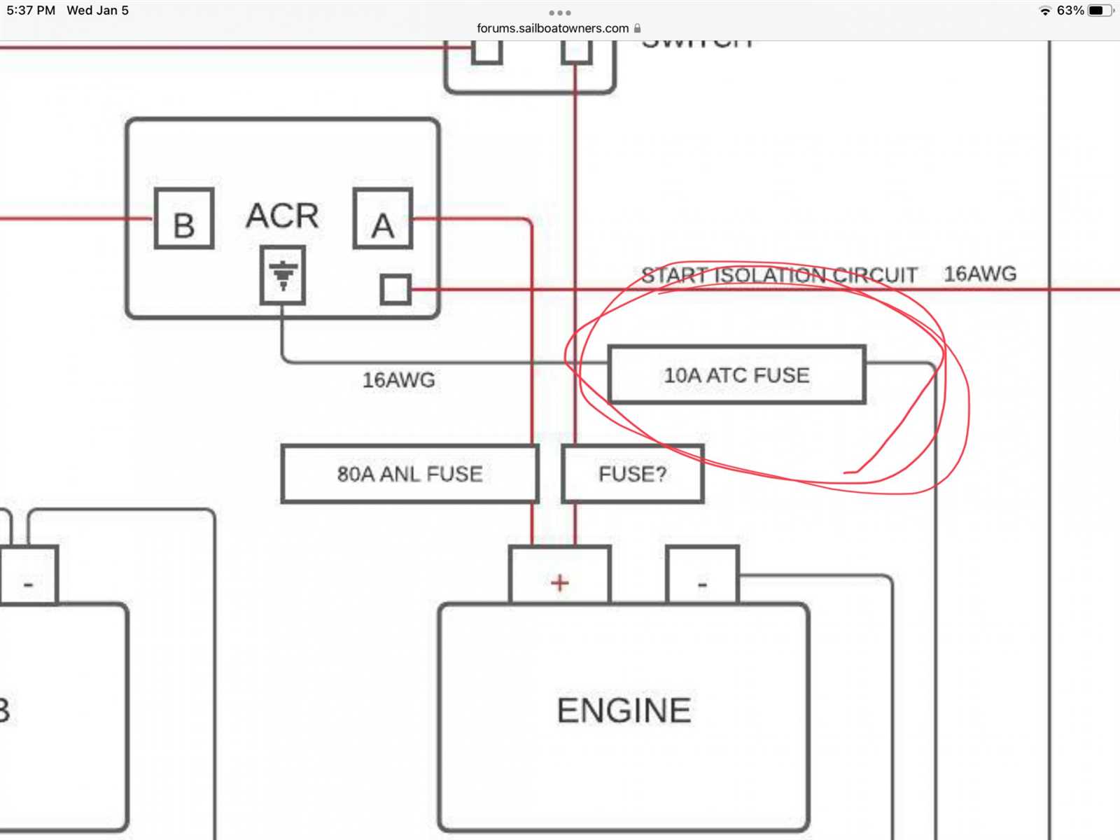 acr wiring diagram