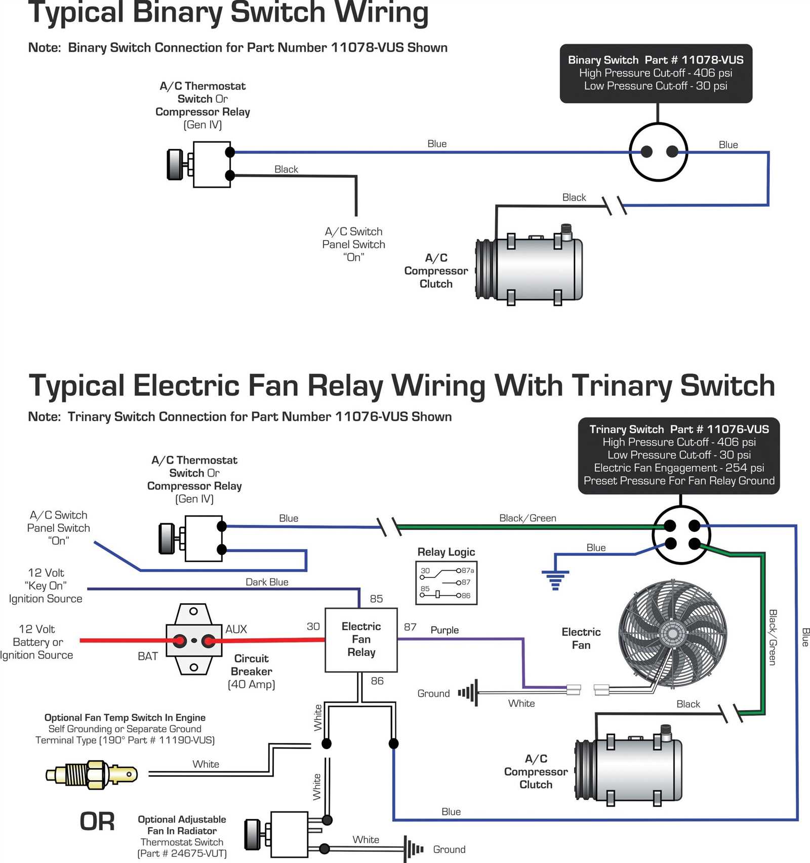 air conditioning compressor wiring diagram