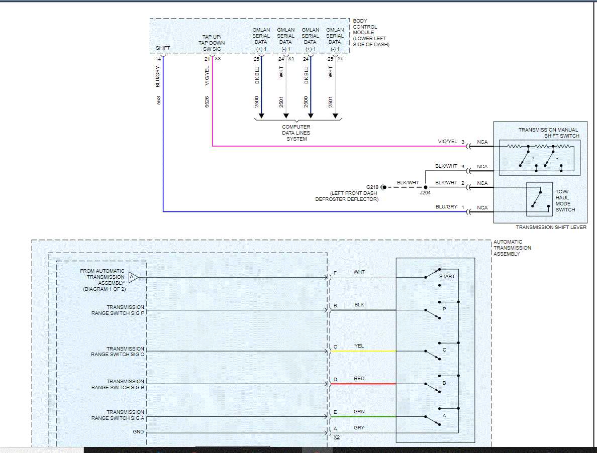 allison 1000 tcm wiring diagram