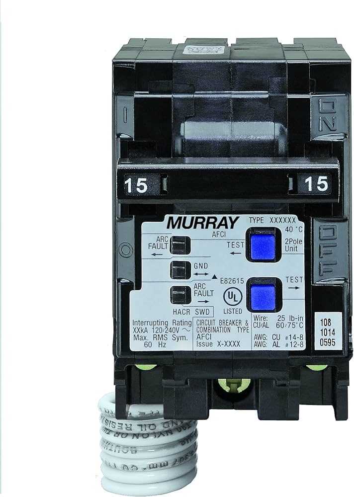 arc fault breaker wiring diagram