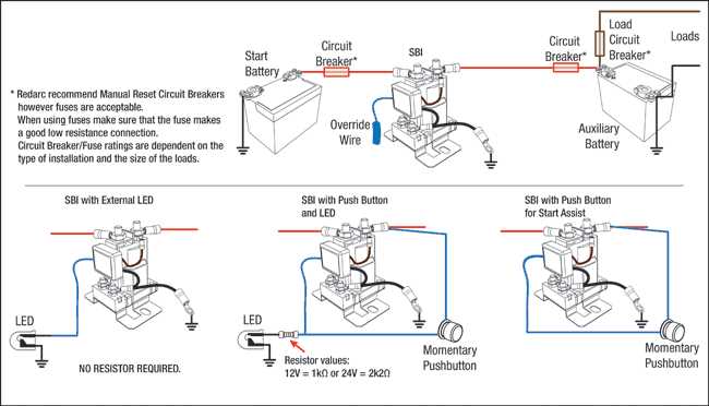 battery isolator switch wiring diagram