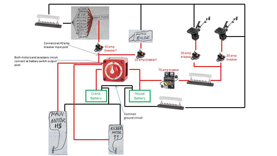 boat battery isolator switch wiring diagram