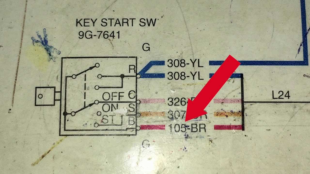 bobcat ignition switch wiring diagram