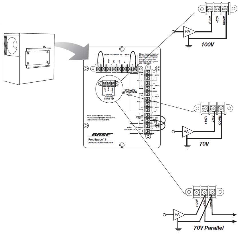 bose amp wiring diagram manual