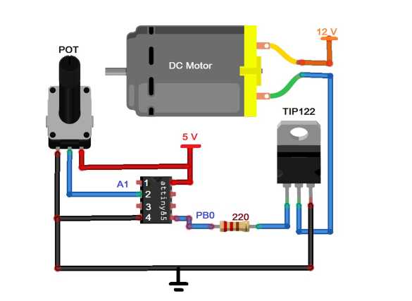 brushless dc motor wiring diagram