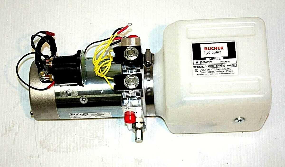 bucher hydraulics m 3551 wiring diagram