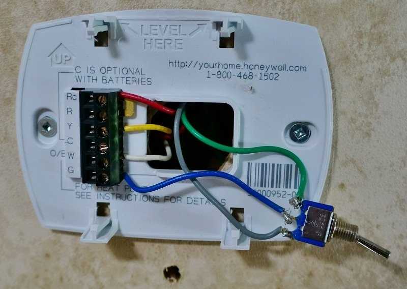 camper thermostat wiring diagram