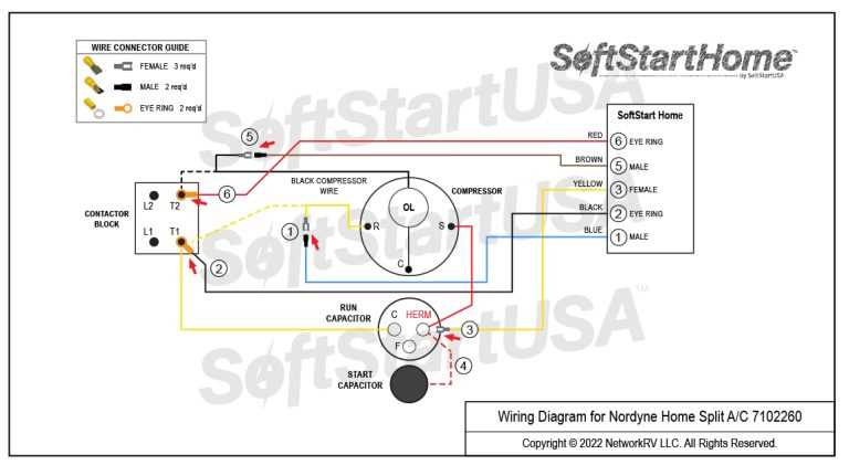 capacitor 3 wire condenser fan motor wiring diagram