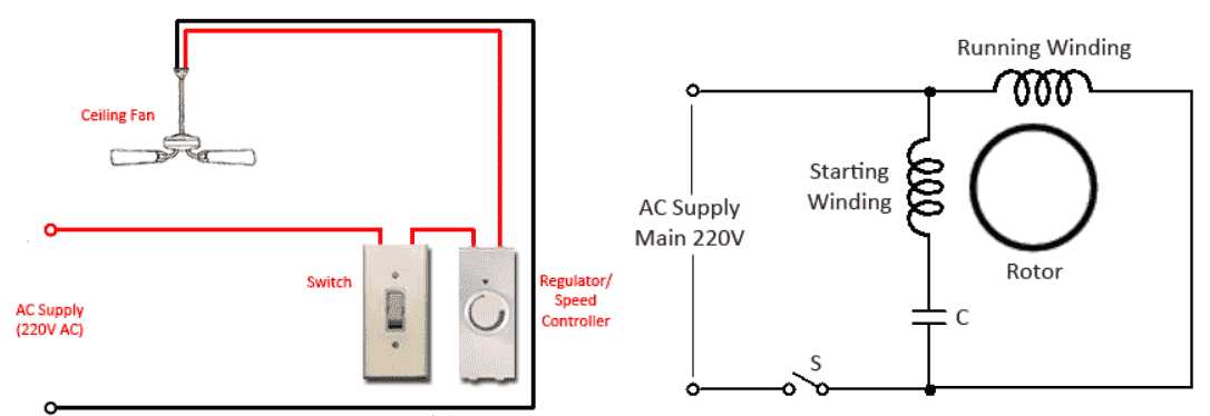 capacitor wiring diagram