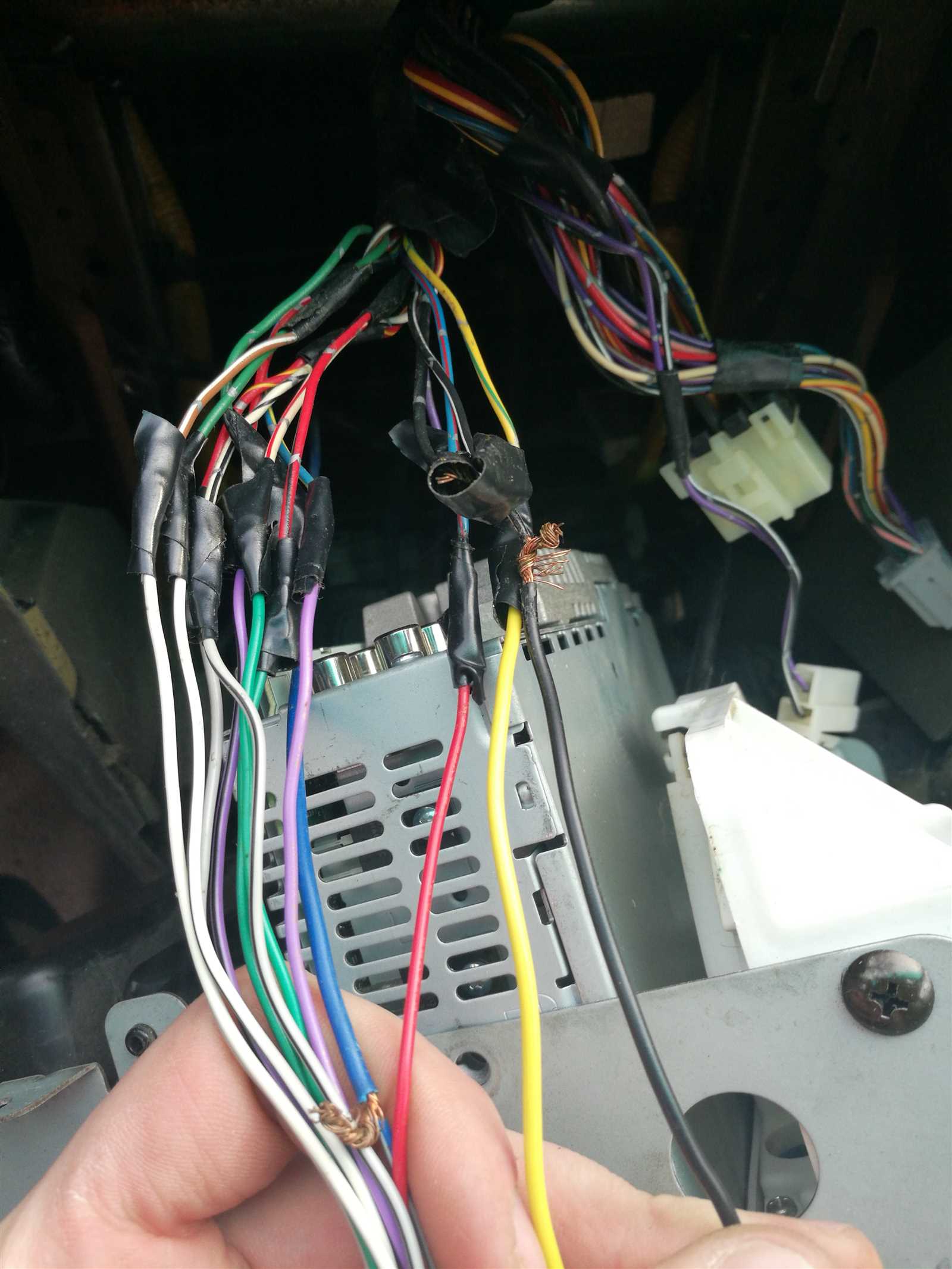 car audio wiring harness diagram