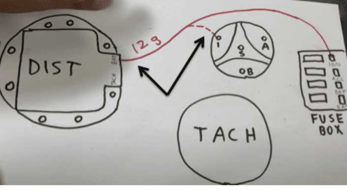 chevrolet hei distributor wiring diagram